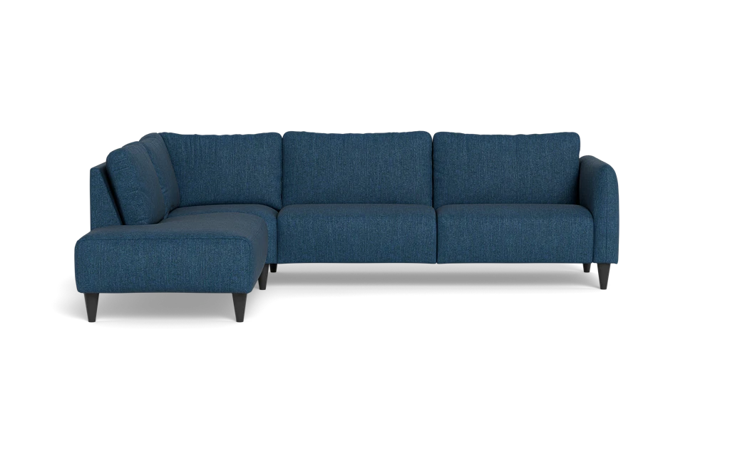 Solution 2701 sofa med open end - Vila stof - Dark Blue - Venstrevendt