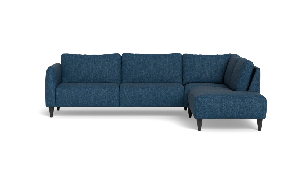 Solution 2701 sofa med open end - Vila stof - Dark Blue - Højrevendt