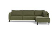Solution 2701 sofa med open end - Fusion stof - Army - Højrevendt