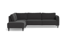 Solution 2701 sofa med open end - Lido stof - Antracit - Venstrevendt