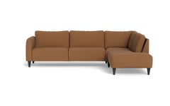 Solution 2701 sofa med open end - New Ocean stof - Brown - Højrevendt