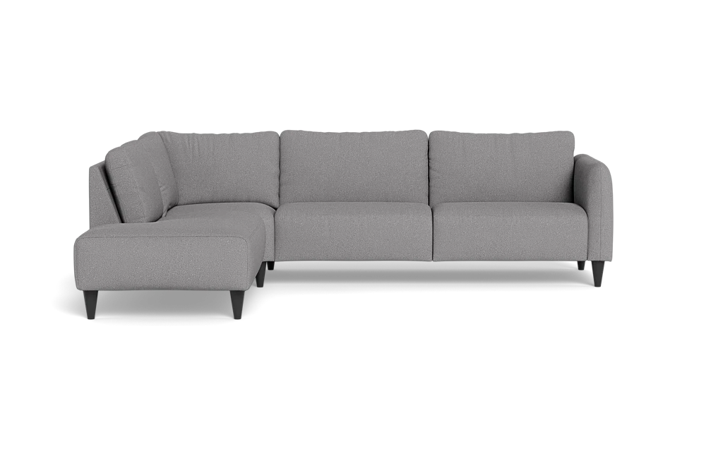 Solution 2701 sofa med open end - Bloq stof - Zinc - Venstrevendt