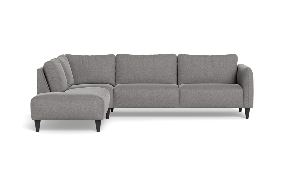 Solution 2701 sofa med open end - Oakland stof - Stone - Venstrevendt
