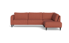 Solution 2701 sofa med open end - City stof - Blush - Højrevendt