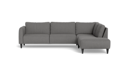 Solution 2701 sofa med open end - Rebel stof - Anthracite - Højrevendt