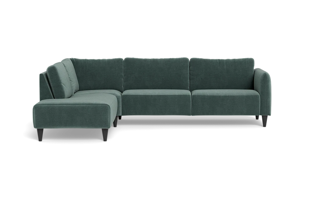 Solution 2701 sofa med open end - Adore velour - Niagara - Venstrevendt