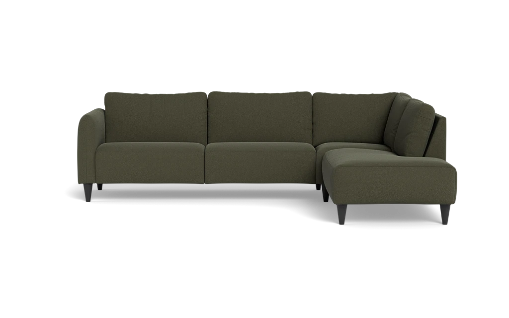 Solution 2701 sofa med open end - Bloq stof - Forrest - Højrevendt