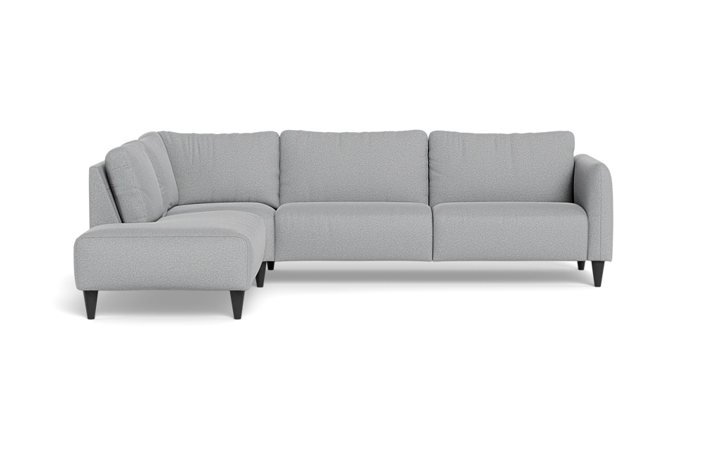 Solution 2701 sofa med open end - Oakland stof - Light Grey - Venstrevendt