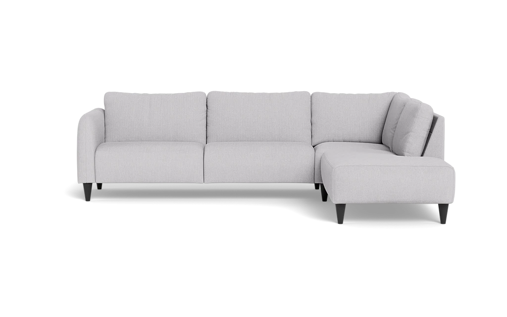 Solution 2701 sofa med open end - Rebel stof - Light Grey - Højrevendt