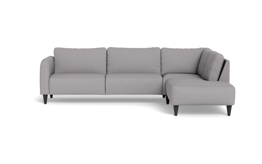 Solution 2701 sofa med open end - Idaho stof - Steel - Højrevendt