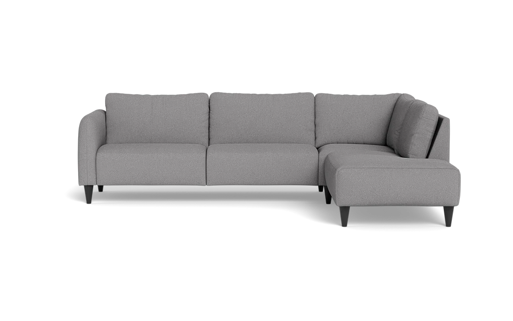 Solution 2701 sofa med open end - Bloq stof - Zinc - Højrevendt