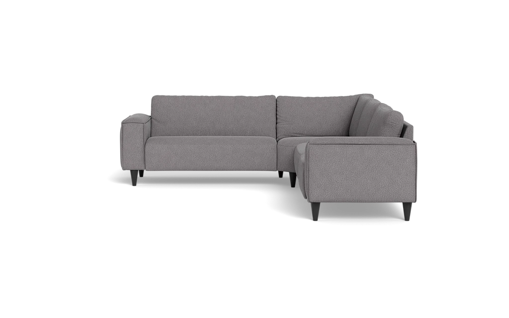 Solution 2701 hjørnesofa - brede armlæn 28 cm - Montana stof - Grey