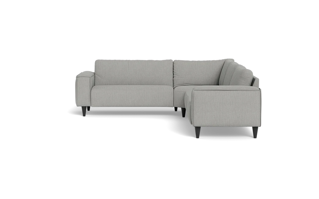 Solution 2701 hjørnesofa - brede armlæn 28 cm - Lido stof - Light Beige
