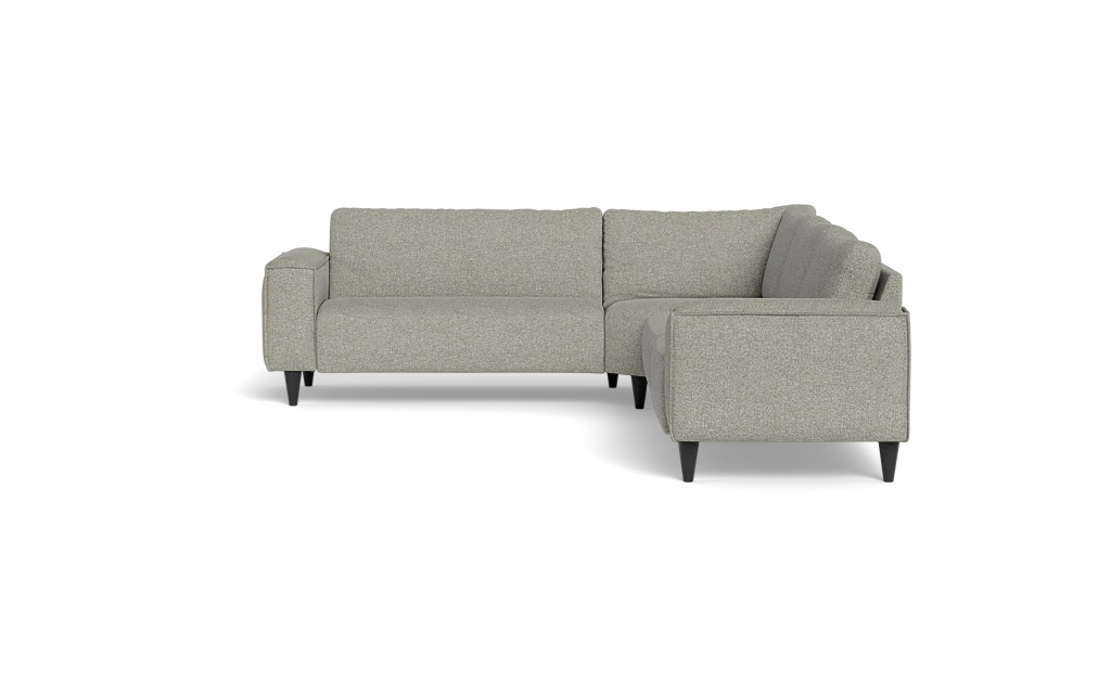 Solution 2701 hjørnesofa - brede armlæn 28 cm - Chronotex stof - Clay
