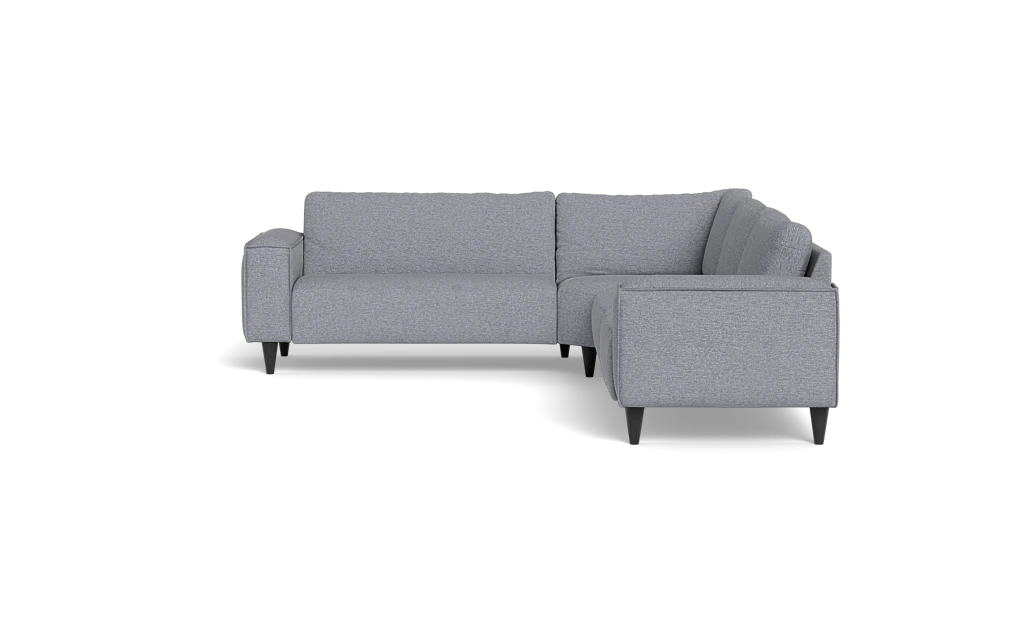 Solution 2701 hjørnesofa - brede armlæn 28 cm - City stof - Light grey