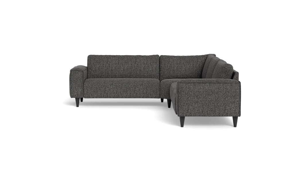 Solution 2701 hjørnesofa - brede armlæn 28 cm - Chronotex stof - Graphite