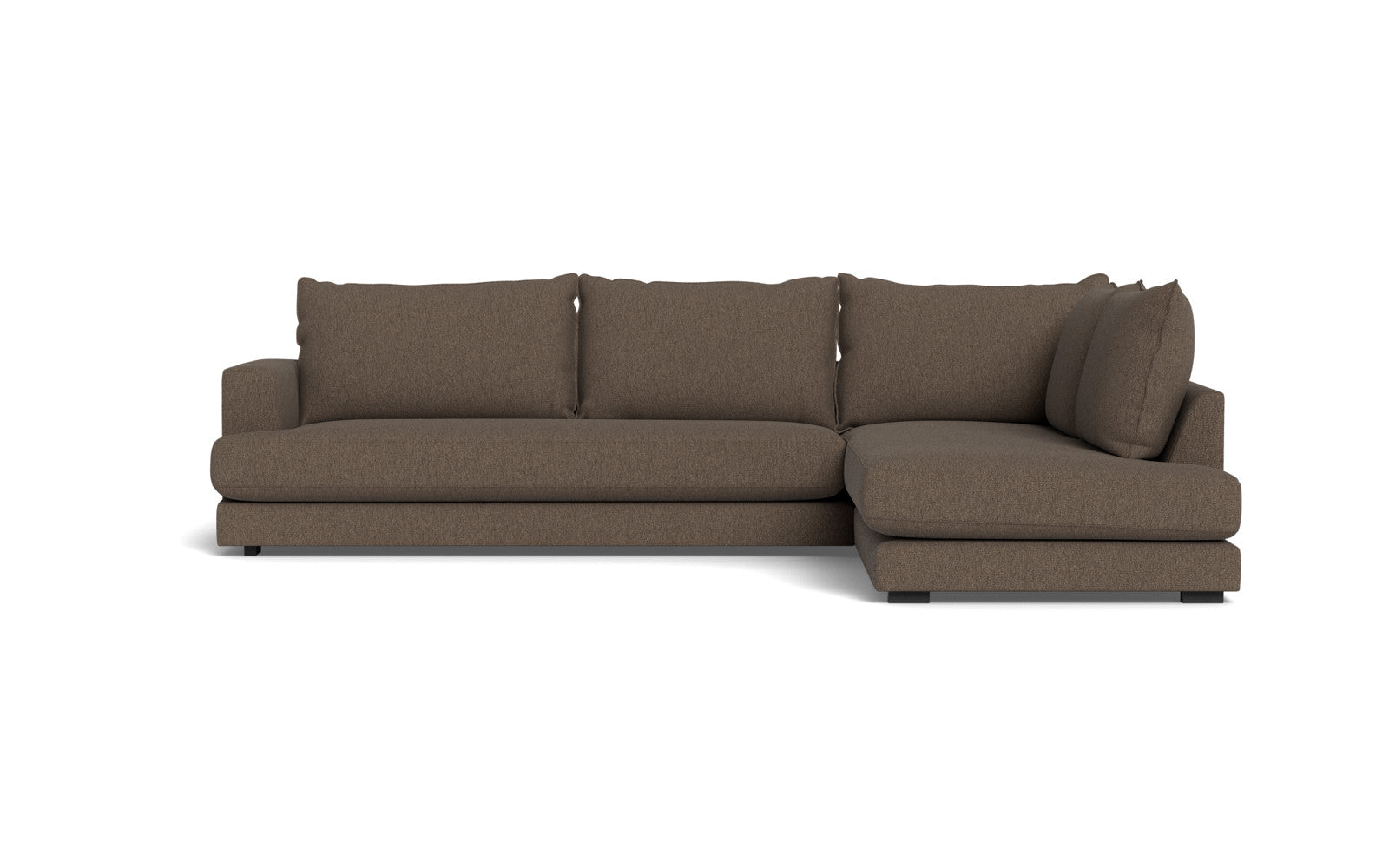 Cozy XL sofa med open end - Gear stof - 12 taupe, Højrevendt