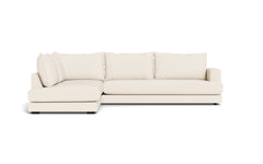 Cozy XL sofa med open end - Positano stof - 02 råhvid, Venstrevendt
