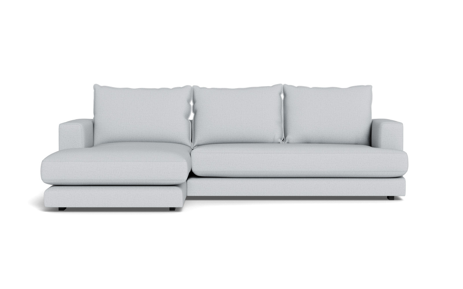 Cozy sofa med chaiselong - Moly stof - 70 Grå, Venstrevendt