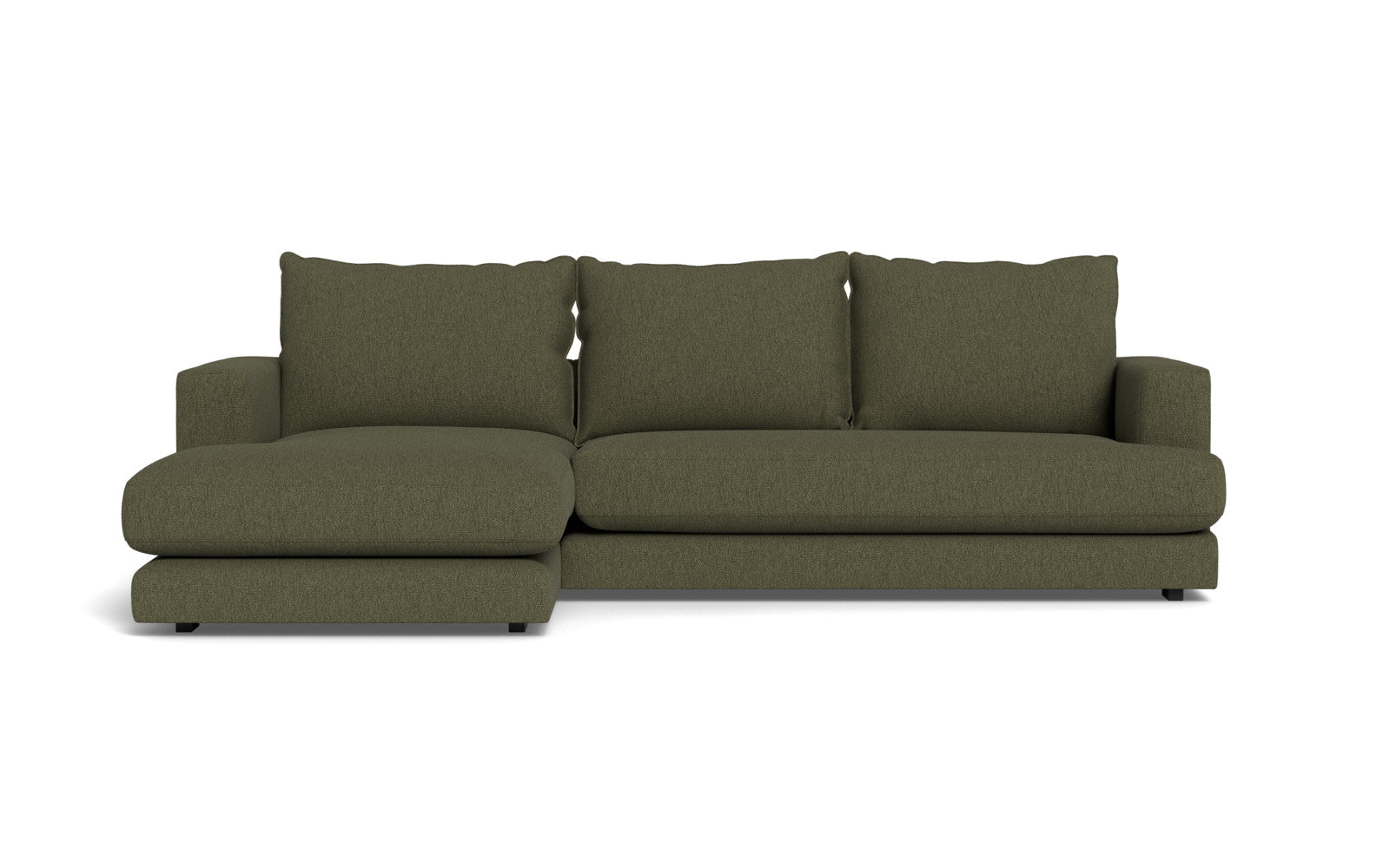 Cozy sofa med chaiselong - Gear stof - 88 turtle, Højrevendt