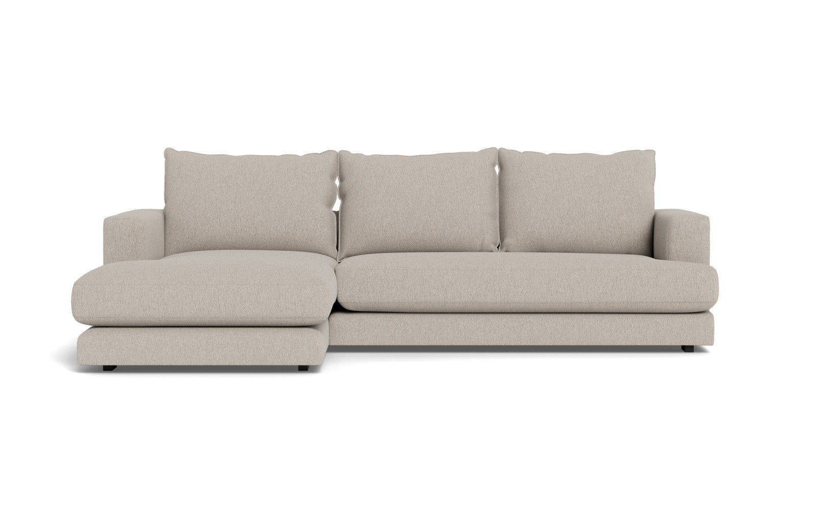 Cozy sofa med chaiselong - Gear stof - 96 shell, Venstrevendt