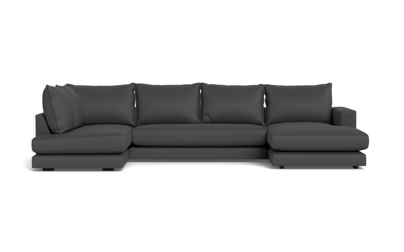 Cozy sofa med open end og chaiselong - Moly stof - 97, Højrevendt