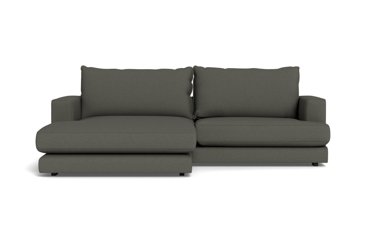 Cozy sofa med XL chaiselong - Austin stof - 20 grå, Venstrevendt
