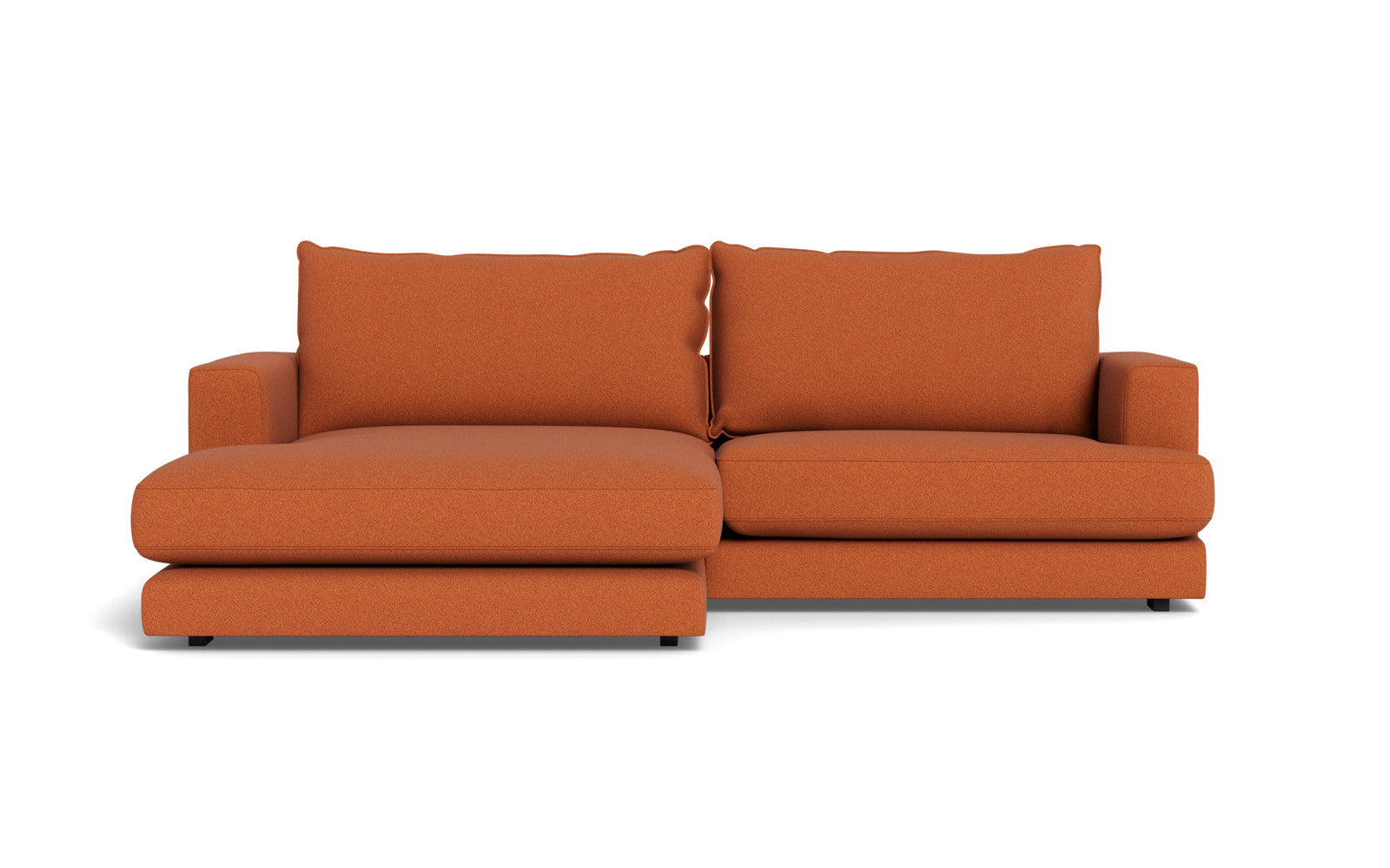 Cozy sofa med XL chaiselong - Austin stof - 9 rust, Venstrevendt