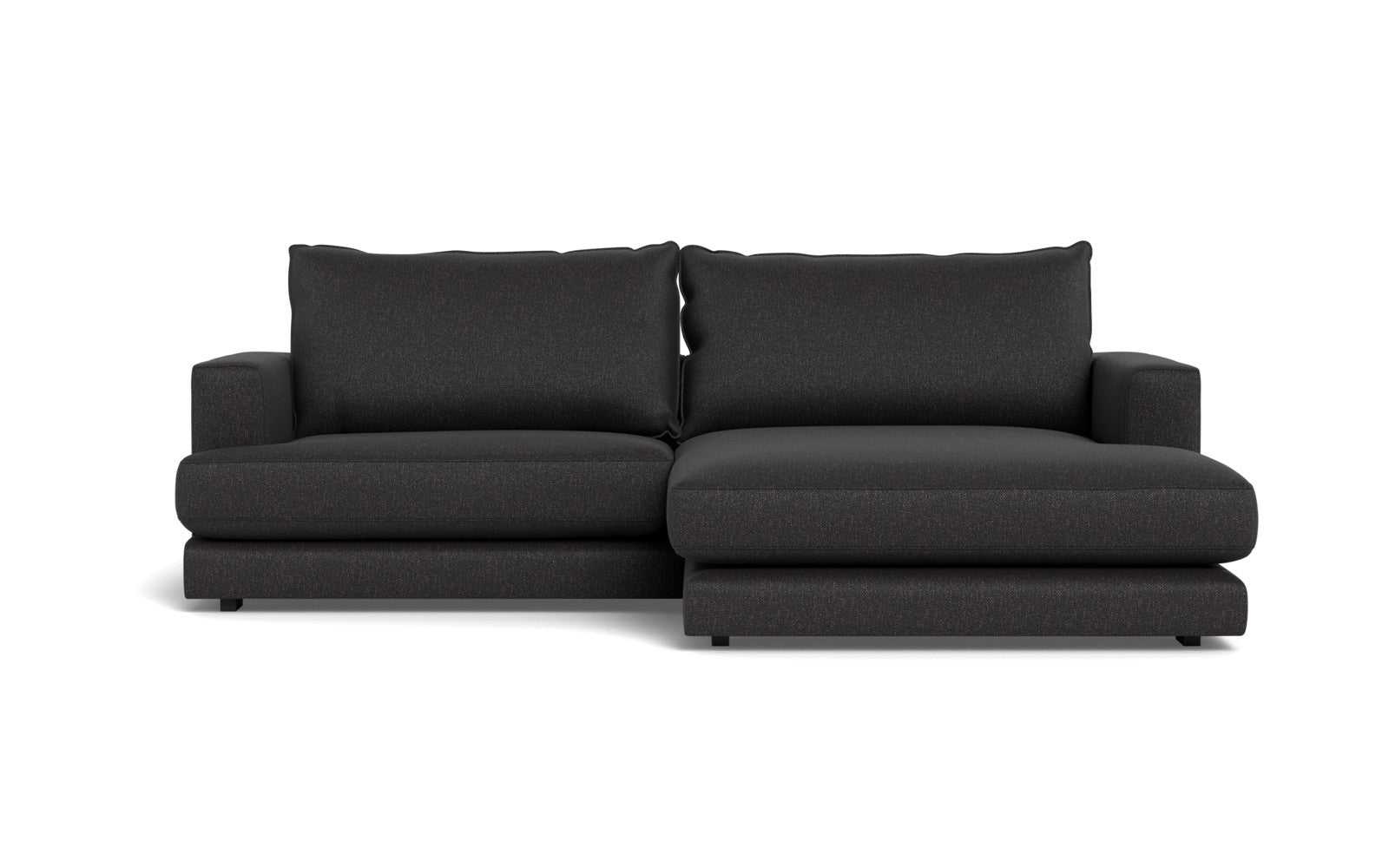 Cozy sofa med XL chaiselong - Bjorn stof - antracit, Højrevendt