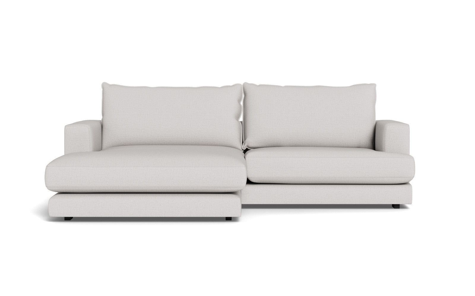 Cozy sofa med XL chaiselong - Moly stof - 80 Grå, Venstrevendt