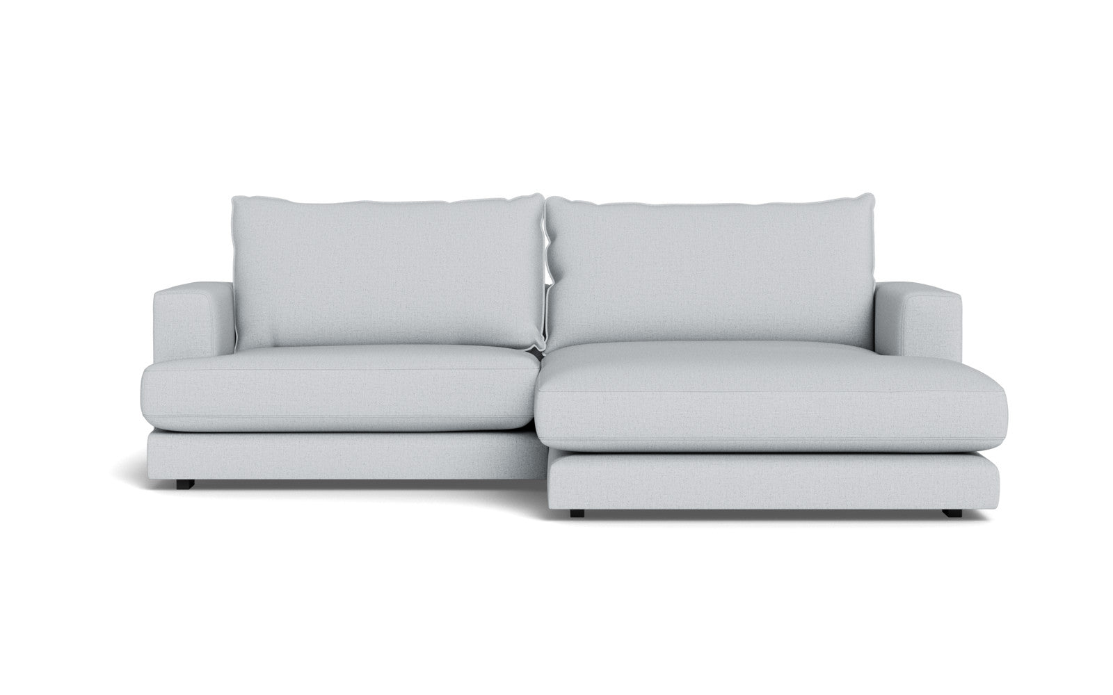 Cozy sofa med XL chaiselong - Moly stof - 70 Grå, Højrevendt