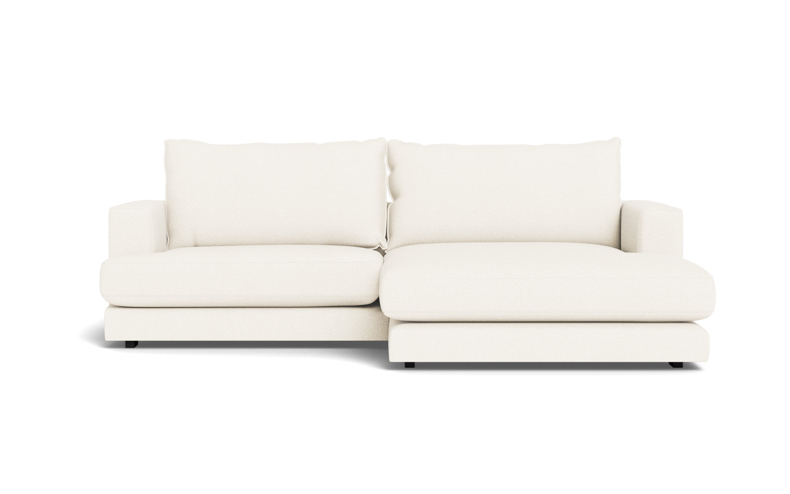 Cozy sofa med XL chaiselong - Baloo stof - 2073 Hvid, Højrevendt