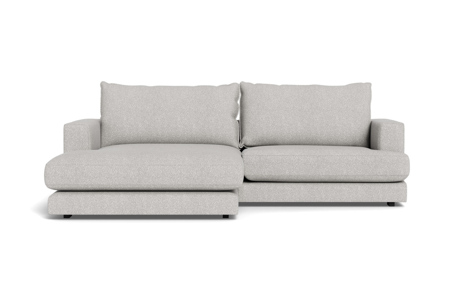 Cozy sofa med XL chaiselong - Baloo stof - 2085 Grå, Venstrevendt