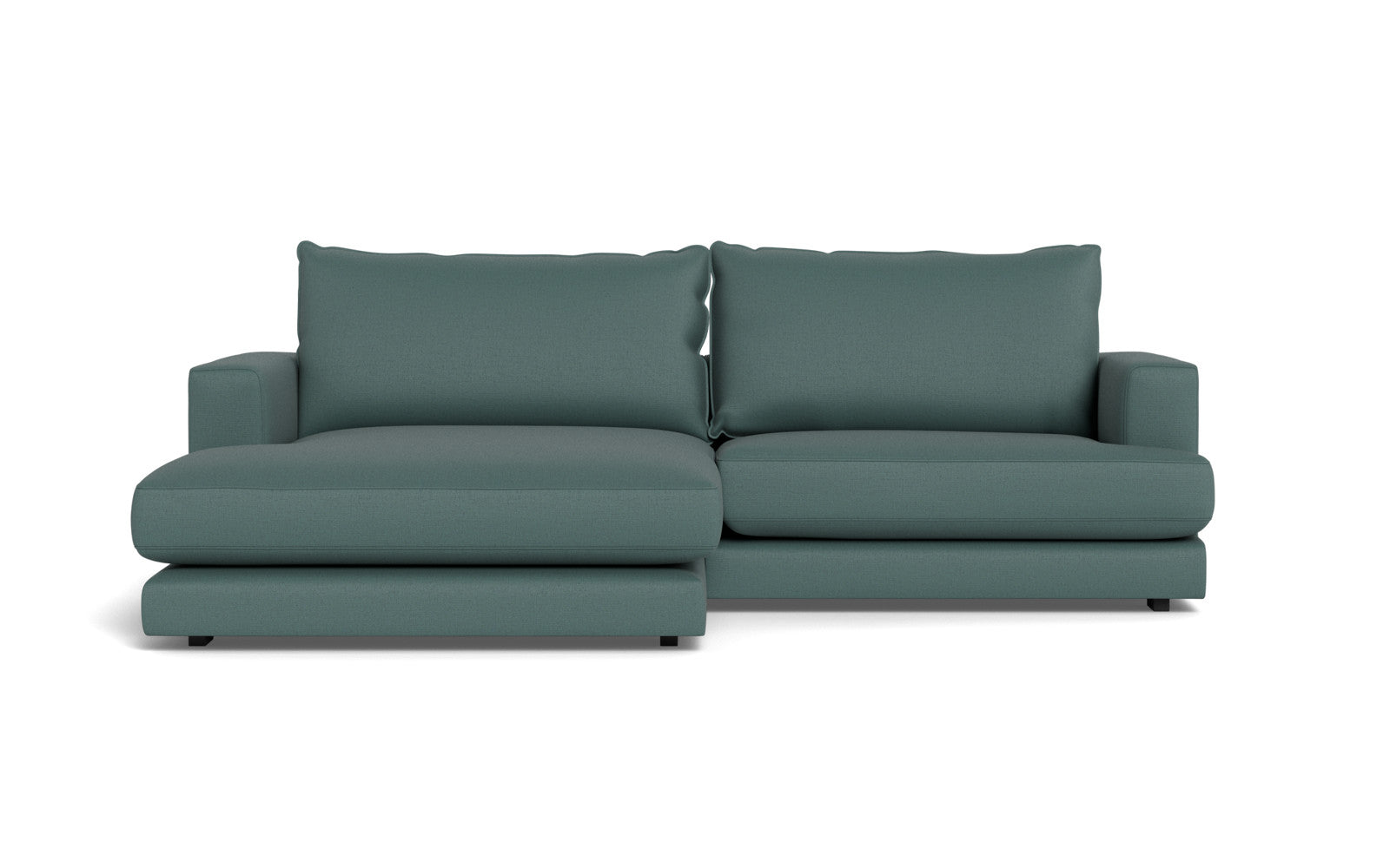 Cozy sofa med XL chaiselong - Moly stof - Grøn, Venstrevendt