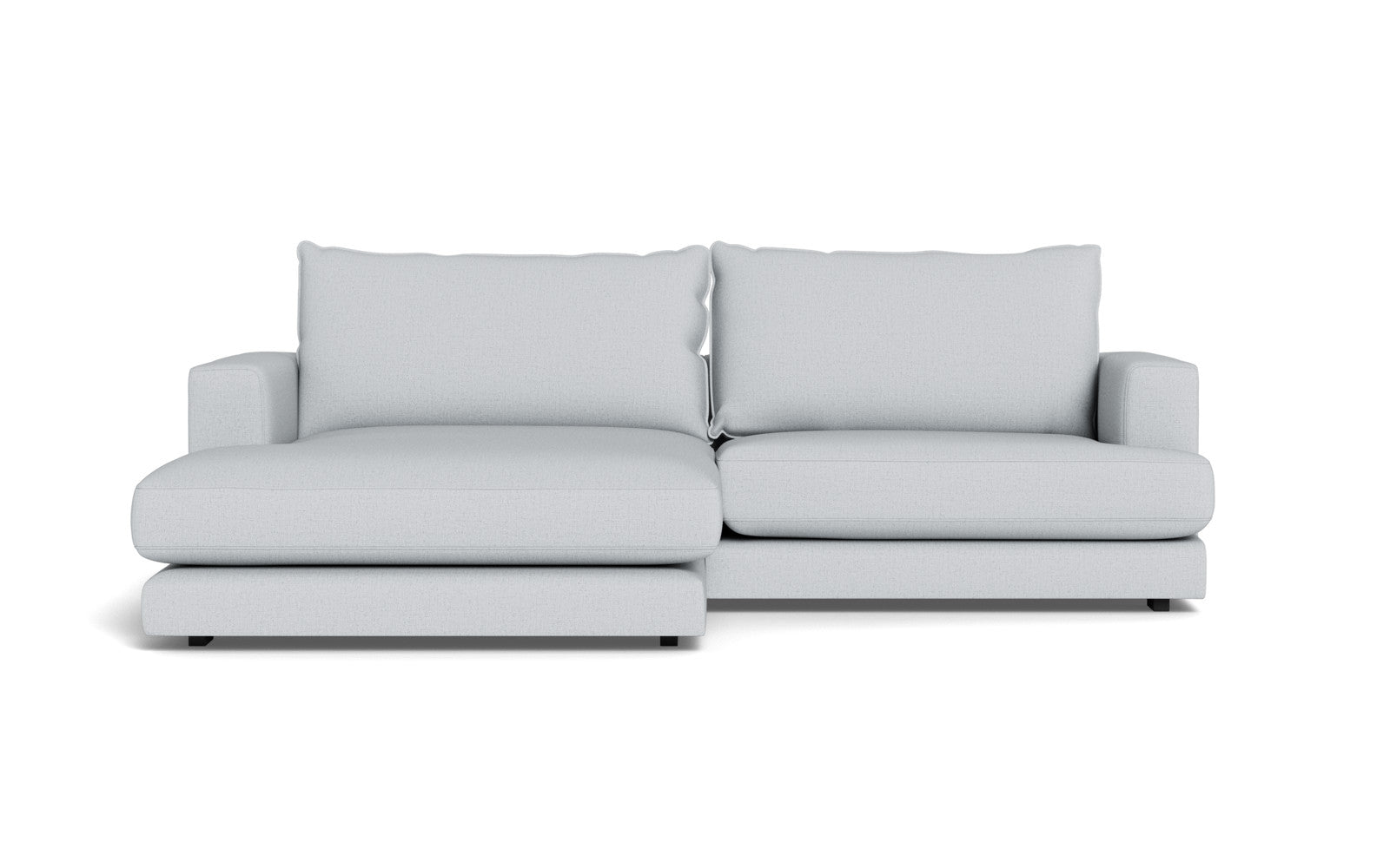 Cozy sofa med XL chaiselong - Moly stof - 70 Grå, Venstrevendt