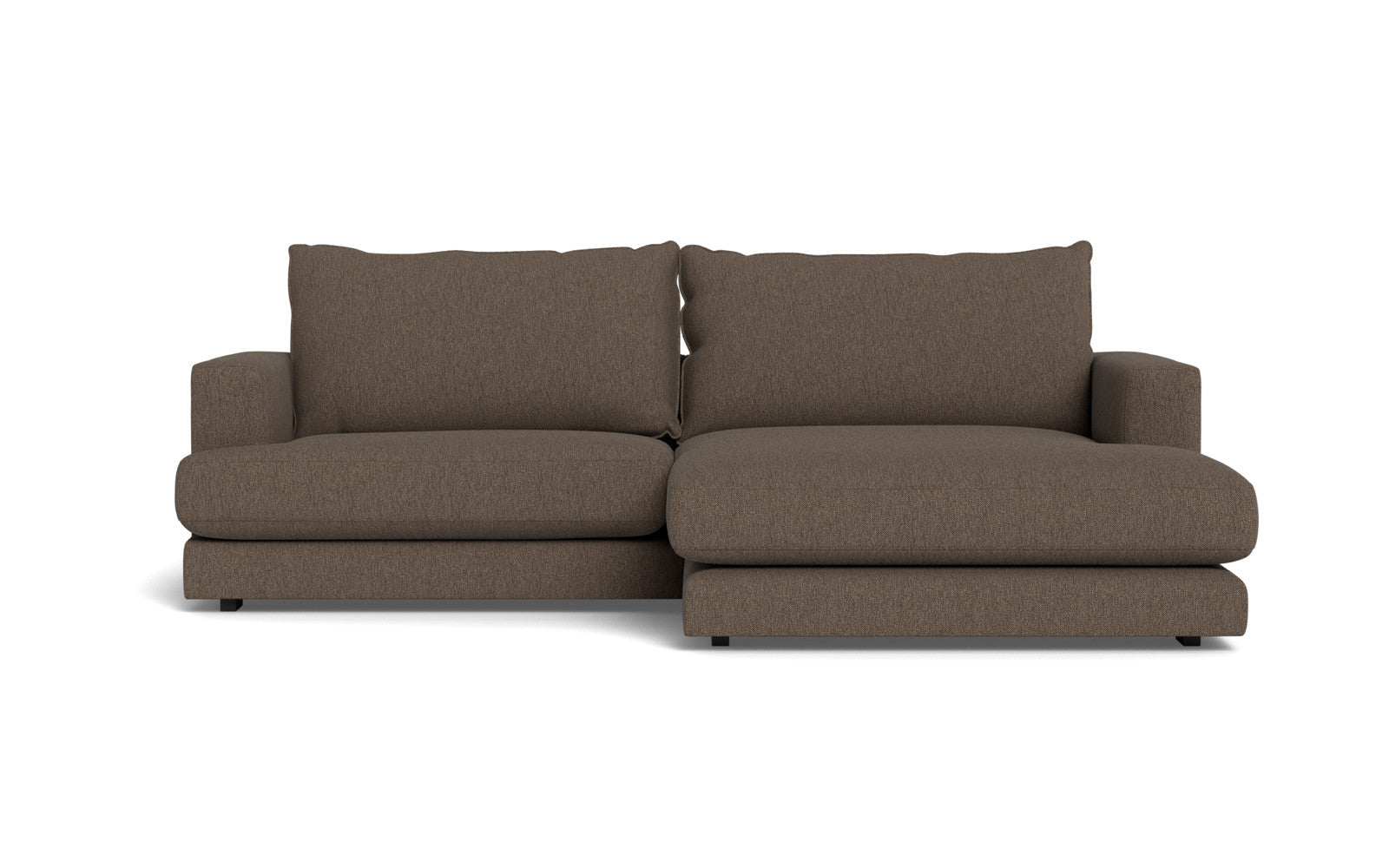 Cozy sofa med XL chaiselong - Gear stof - 12 taupe, Højrevendt