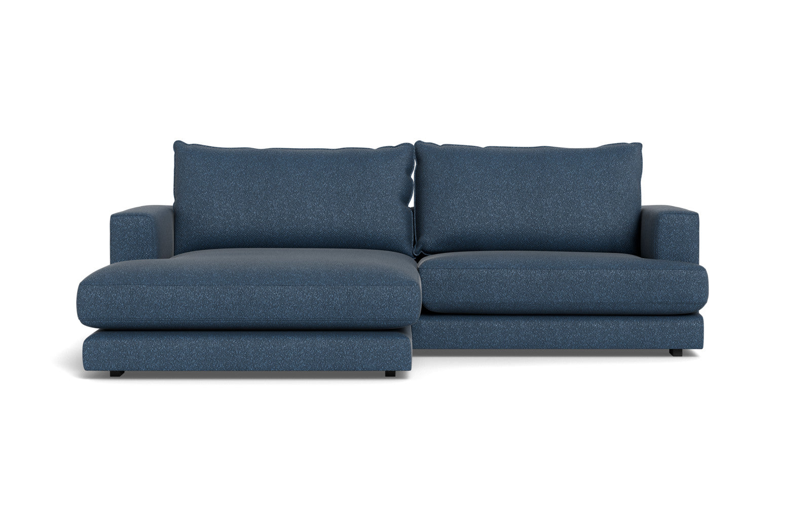 Cozy sofa med XL chaiselong - Baloo stof - 2087 Blå, Venstrevendt