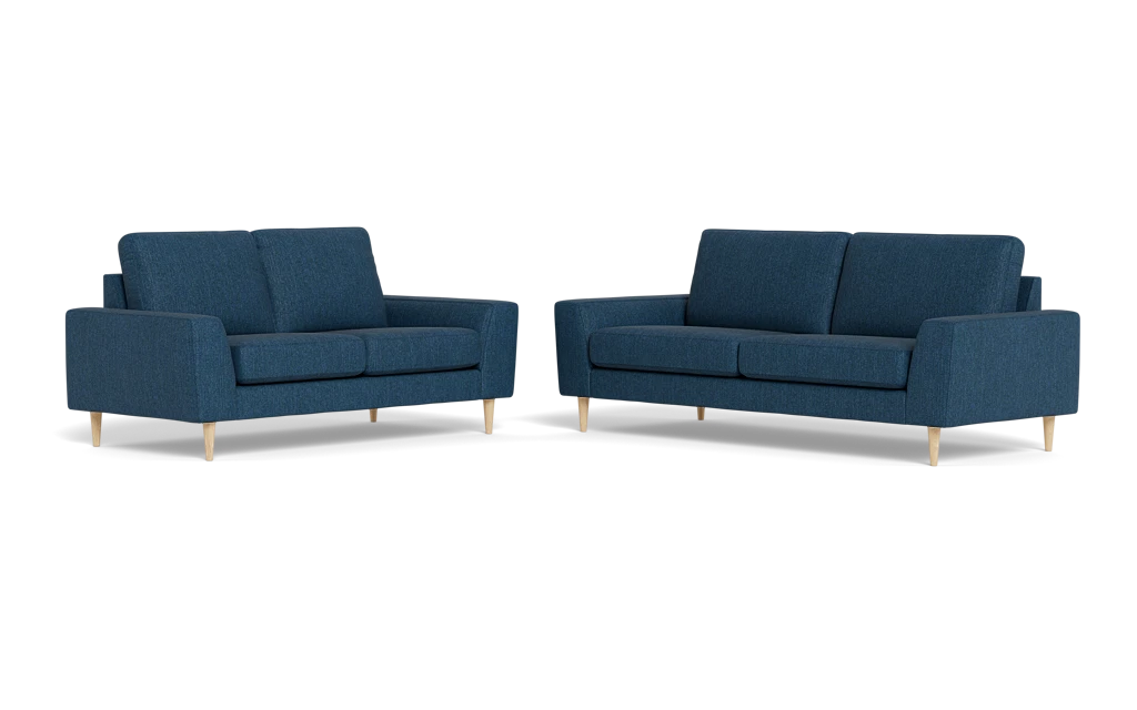 Symfoni 2018 3+2 pers. sofa - Vila stof - Dark Blue