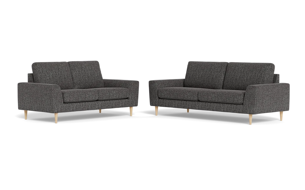 Symfoni 2018 3+2 pers. sofa - Chronotex stof - Graphite