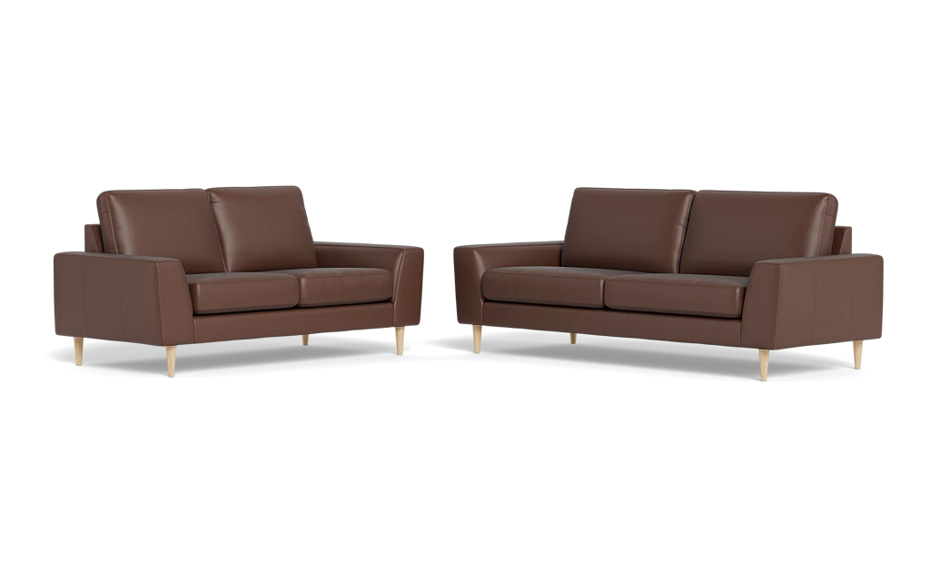 Symfoni 2018 3+2 pers. sofa - Anilux læder - Toffe