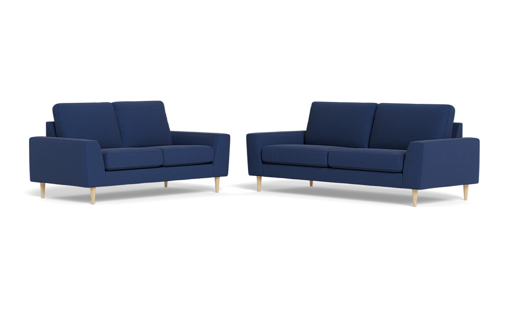 Symfoni 2018 3+2 pers. sofa - New Ocean stof - Dark blue