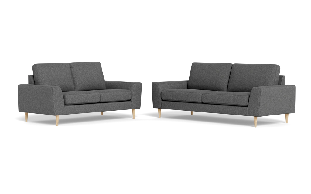 Symfoni 2018 3+2 pers. sofa - Idaho stof - Antracite