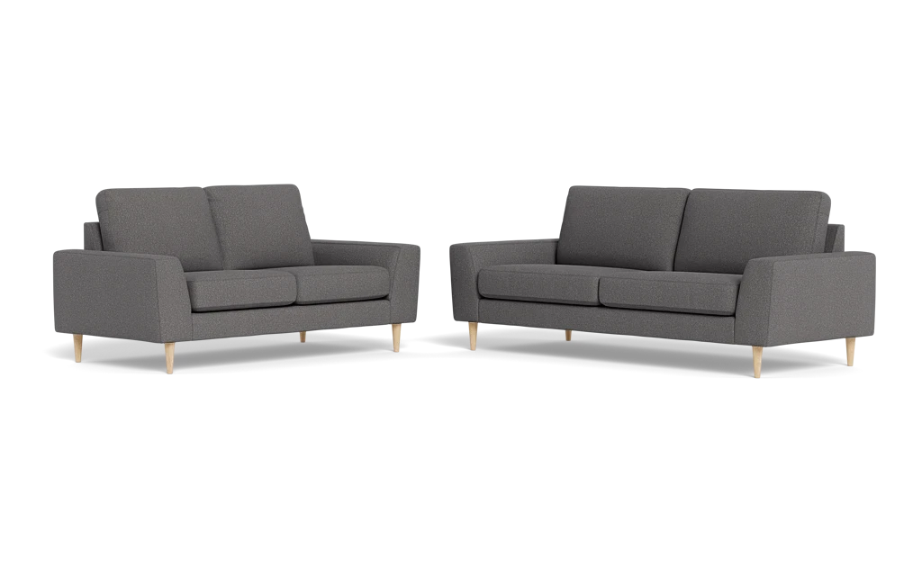 Symfoni 2018 3+2 pers. sofa - Brego stof - Anthracite