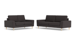 Symfoni 2018 3+2 pers. sofa - Bloq stof - Antracite