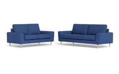 Symfoni 2018 3+2 pers. sofa - Idaho stof - Blue