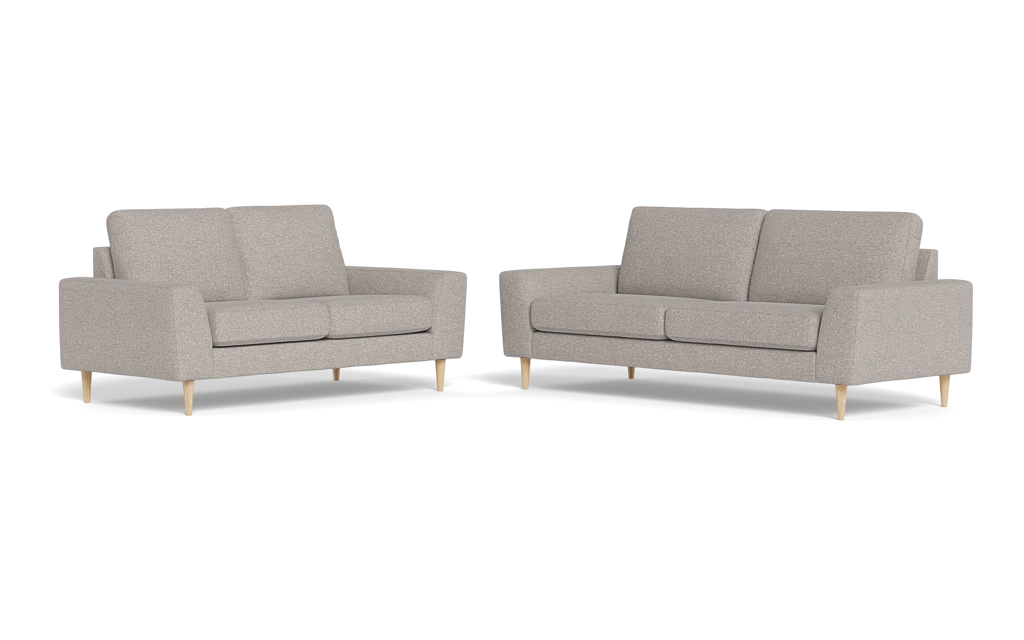 Symfoni 2018 3+2 pers. sofa - Chronotex stof - Light Grey