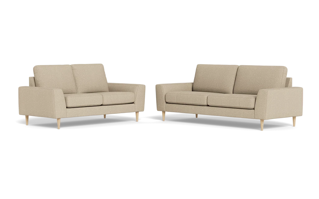 Symfoni 2018 3+2 pers. sofa - Brego stof - Beige