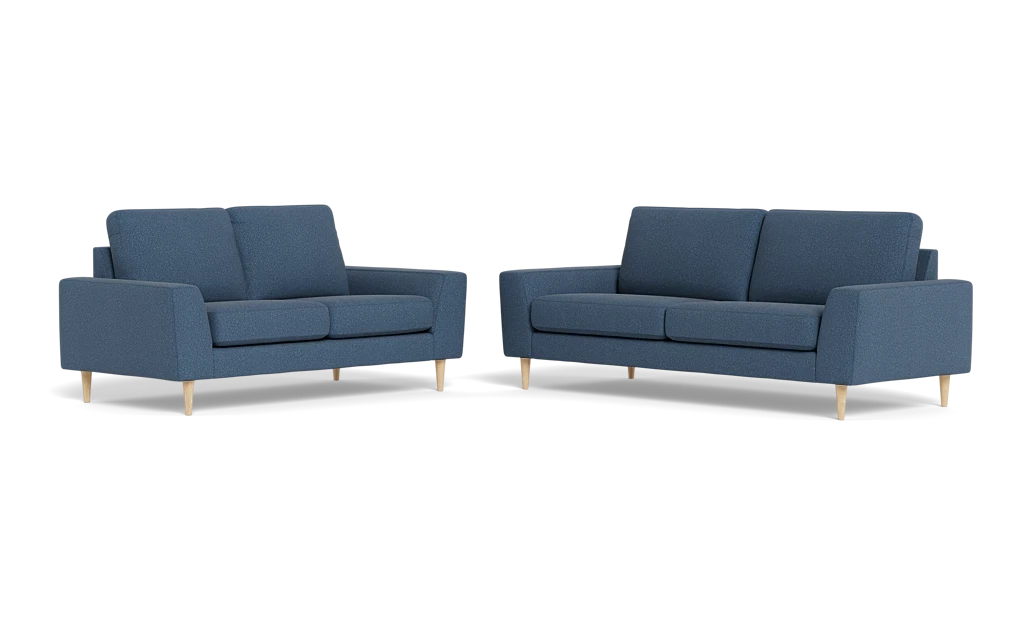 Symfoni 2018 3+2 pers. sofa - Brego stof - Dark Blue