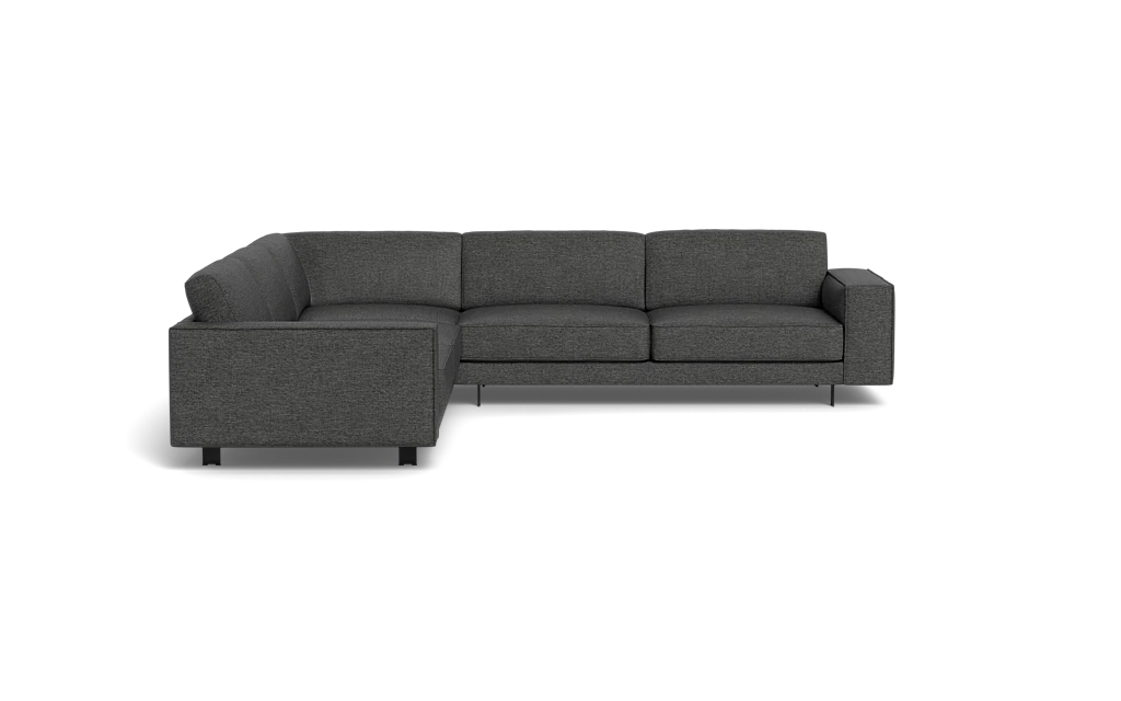 Samba Day hjørnesofa med Pedro arm - Cortina stof - 77 grey