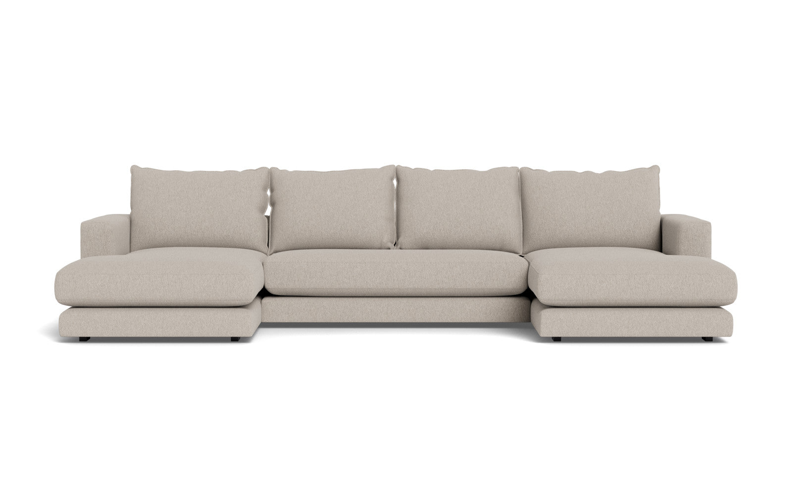 Cozy sofa med chaiselonger - Gear stof - 96 shell, Venstrevendt